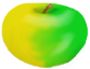 Yellow and Green Apple